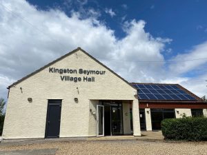 Photograph of the outside of the hall - July 2021